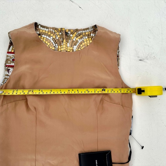 Dolce Gabbana sequined and jeweled runway byzantine top size S. NWT - Picture 5 of 13